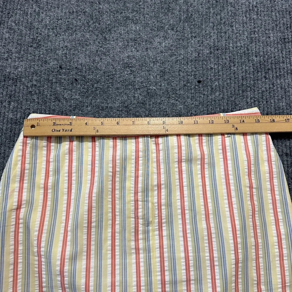 Brooks Brothers Womens Skirt Size 10 Multicolor Striped Office‎ Workwear